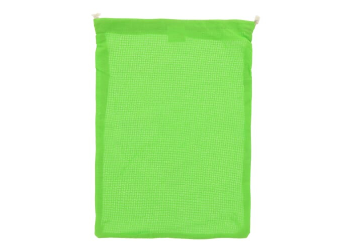 Sac filet personnalisable coloré 30x40cm coton140g Vert clair